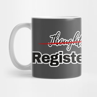 Register and vote Mug